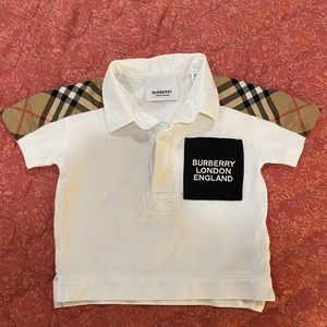 Burberry Unisex Trim polo
